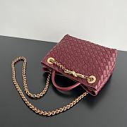 Bagsaaa Bottega Veneta Small Andiamo 766014 Red - 20x25x10 cm - 3