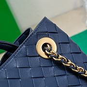 Bagsaaa Bottega Veneta Small Andiamo 766014 Dark Blue - 20x25x10 cm - 3