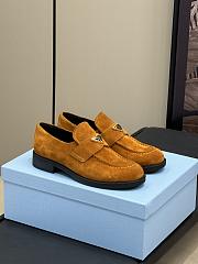 Bagsaaa Prada Suede loafers brown - 1