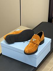 Bagsaaa Prada Suede loafers brown - 2