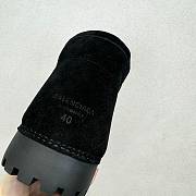 Bagsaaa Balenciaga Alaska Fur Bootie in black - 4