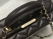 Bagsaaa Chanel Small Box Bag AS5167 Dark Brown - 12.5 × 18 × 6.5 cm - 2