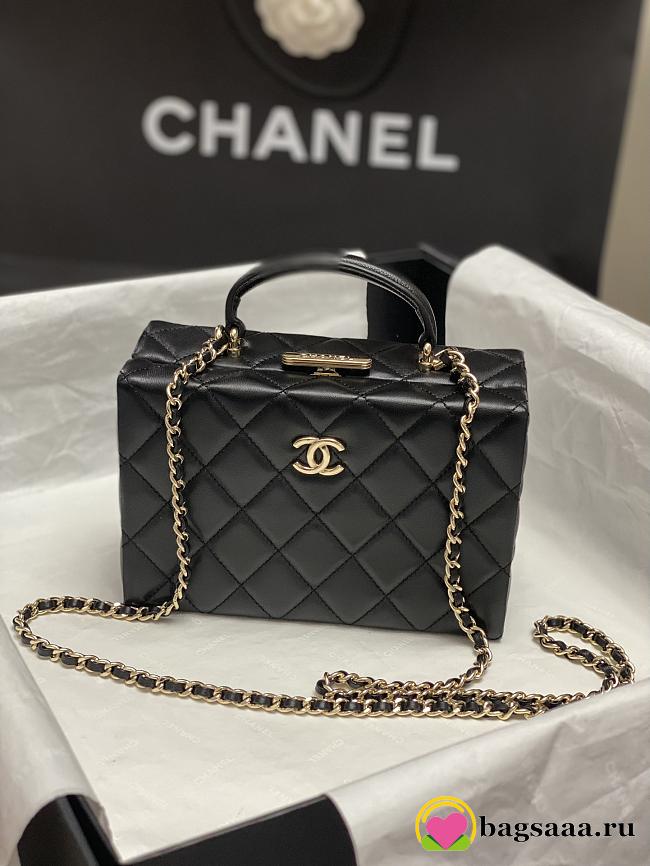 Bagsaaa Chanel Small Box Bag AS5167 Black - 12.5 × 18 × 6.5 cm - 1