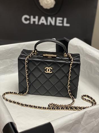 Bagsaaa Chanel Small Box Bag AS5167 Black - 12.5 × 18 × 6.5 cm