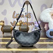 Bagsaaa Louis Vuitton M47158 Hamac Bag PM Monogram Eclipse - 15 x 8 x 28.5 cm - 1