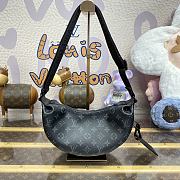 Bagsaaa Louis Vuitton M47158 Hamac Bag PM Monogram Eclipse - 15 x 8 x 28.5 cm - 4