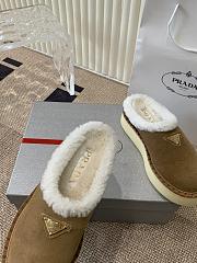 Bagsaaa Prada Suede Mules Brown - 4