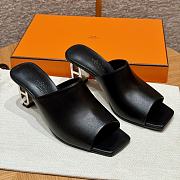 Bagsaaa Hermes Iconique 60 sandal black - 1