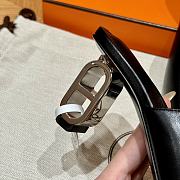 Bagsaaa Hermes Iconique 60 sandal black - 4