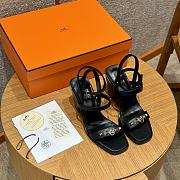 Bagsaaa Hermes Ivresse 65 sandal black - 1