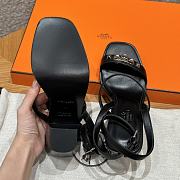 Bagsaaa Hermes Ivresse 65 sandal black - 3