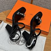 Bagsaaa Hermes Ivresse 65 sandal black - 2