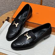 Bagsaaa Hermes Royal loafer black - 2