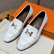 Bagsaaa Hermes Royal loafer white - 1