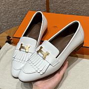 Bagsaaa Hermes Royal loafer white - 4