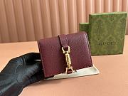 Bagsaaa Gucci Jackie 1961 card case wallet 645536 red - 1