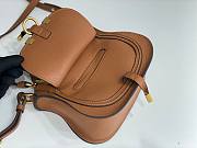 Bagsaaa Chloe Marcie mini double carry bag brown - 21*16*8cm - 3