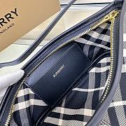 Bagsaaa Burberry Check Mini Bag Black - 20 x 10 x 9cm - 3