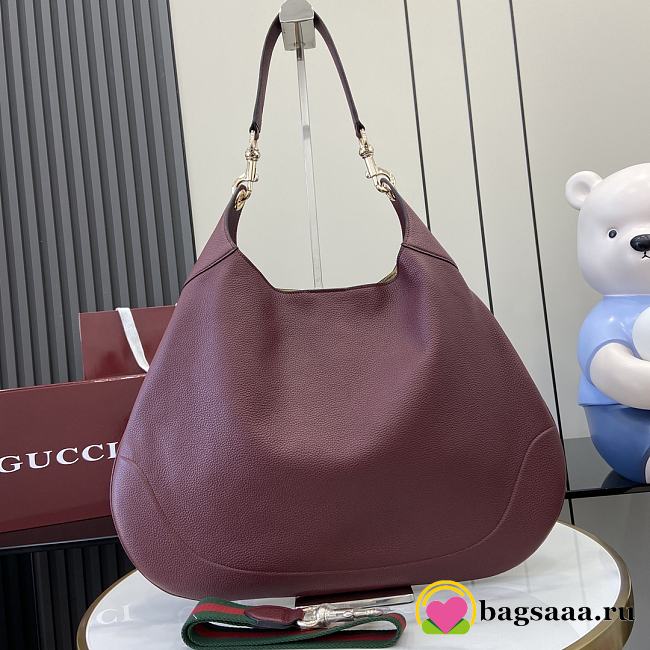 Bagsaaa Gucci B medium shoulder bag 820169 red - 49 x 46 x 4cm - 1