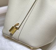 Bagsaaa Hermes Picotin Lock 22 Ivory Togo & Gold - 4