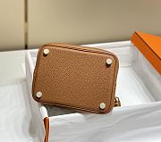 Bagsaaa Hermes Picotin Lock 22 Brown Togo & Gold - 4