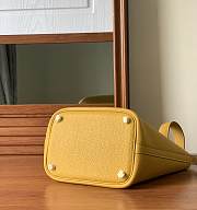 Bagsaaa Hermes Picotin Lock 22 Yellow Togo & Silver - 3