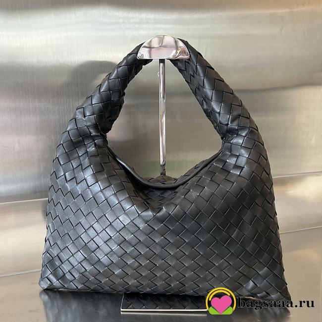 Bagsaaa Bottega Veneta Small Hop Black - 41x20.5x7.5 cm - 1