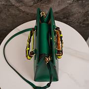 Bagsaaa Gucci Diana small tote bag green - 27x24x11cm - 4