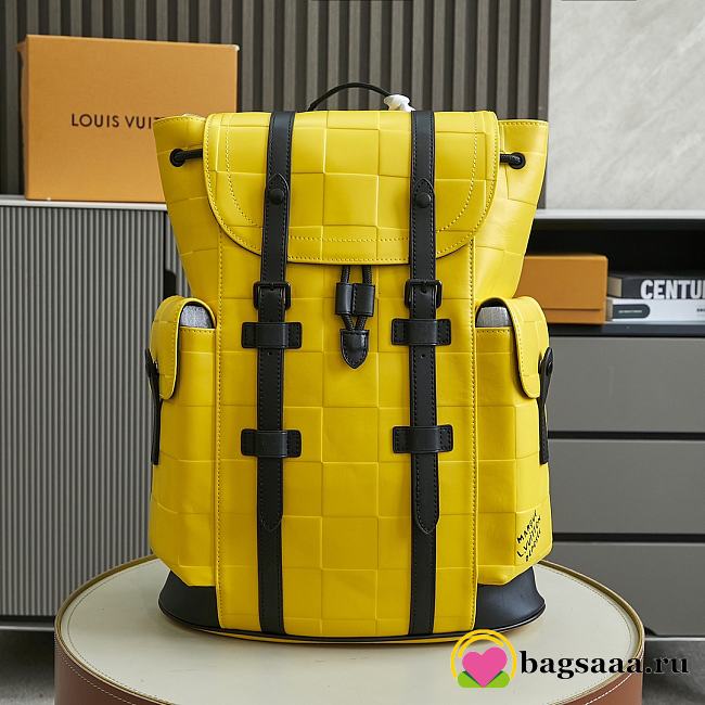 Bagsaaa Louis Vuitton M25016 Christopher MM Yellow - 44 x 12.5 x 38 cm - 1