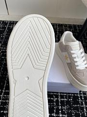 Bagsaaa Dior Star Platform Sneaker Light Beige Suede Calfskin - 2