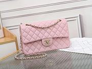 Bagsaaa Chanel Classic 11.12 Handbag Lambskin & Gold-Tone Metal Light Pink  A01112 -  15.5 x 25.5 x 6.5cm - 1