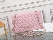 Bagsaaa Chanel Classic 11.12 Handbag Lambskin & Gold-Tone Metal Light Pink  A01112 -  15.5 x 25.5 x 6.5cm - 4