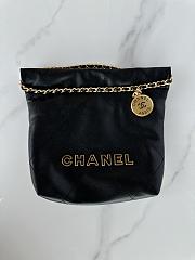 Bagsaaa Chanel 22 Mini Handbag Black AS3980 - 20×19×6 Cm - 2