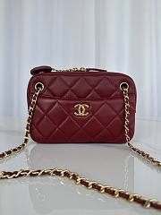 Bagsaaa Chanel Mini Camera Case AS5190 Red - 12 x 18 x 7cm - 1