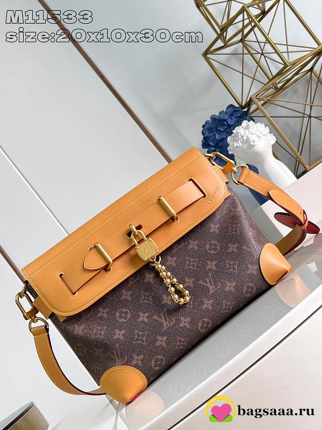 Bagsaaa Louis Vuitton M11533 Steamer Crossbody Monogram Dust - 20 x 10 x 30 cm - 1