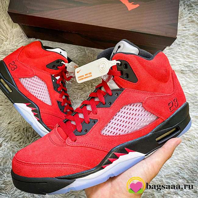 Bagsaaa Nike Jordan 5 Retro Raging Bull Red (2021) - 1