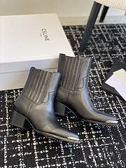 Bagsaaa Celine Cruiser Boots Chelsea Boot In Calfskin Black - 4