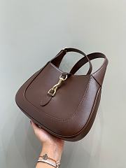 Bagsaaa Gucci Jackie Small Shoulder Bag 782849 Dark Brown - 27.5x19x4 cm - 3