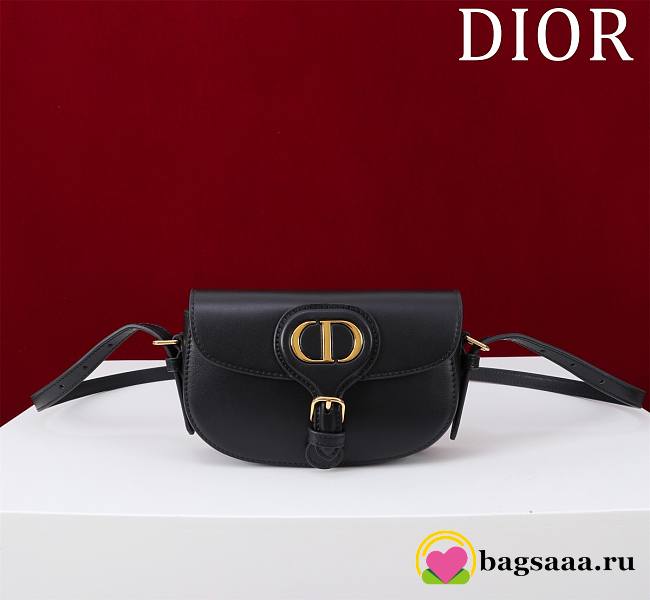 Bagsaaa Dior Bobby Mini Bag Black Box Calfskin - 17.5 x 11 x 3.5 cm - 1