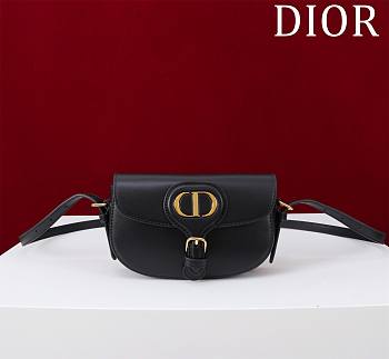 Bagsaaa Dior Bobby Mini Bag Black Box Calfskin - 17.5 x 11 x 3.5 cm