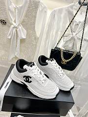 Bagsaaa Chanel Sneakers White&Black Mesh&Calfskin G38299 - 1