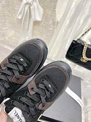 Bagsaaa Chanel Sneakers Black&White Mesh&Calfskin G38299 - 2