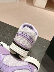 Bagsaaa Chanel Sneakers Lilac & Purple Wool Tweed G39066 - 3