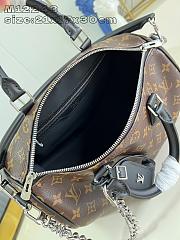 Bagsaaa Louis Vuitton M12243 Speedy Soft 30 Dark Monogram - 30 x 21 x 17 cm - 4