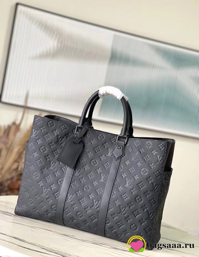 Bagsaaa Louis Vuitton M21865 Sac Plat 24H Black - 44 x 33 x 18 cm - 1