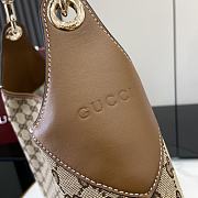 Bagsaaa Gucci B medium shoulder bag 815924 Beige and brown - 49 x 46 x 4cm - 2