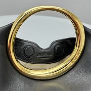 Bagsaaa Jacquemus The small Calino Mini ring handbag black - 22.5*16.5*8.5 cm - 4