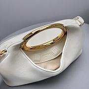 Bagsaaa Jacquemus The Calino Ring Handbag Light Ivory - 33*21*12.5 cm - 4