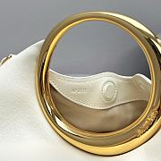 Bagsaaa Jacquemus The Calino Ring Handbag Light Ivory - 33*21*12.5 cm - 2