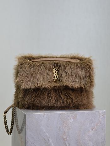 Bagsaaa YSL Niki Large In Shearling - 32 X 23 X 9 CM